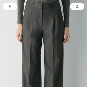 Aritzia Effortless Pant in Charcoal